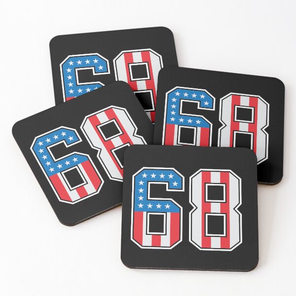 Item preview, 68 American Lucky Number Sixty-eight United States Flag designed and sold by Urosek.