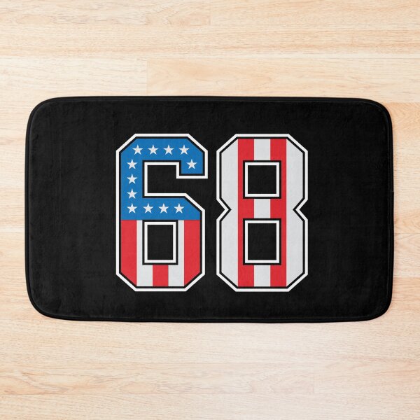 Item preview, 68 American Lucky Number Sixty-eight United States Flag designed and sold by Urosek.