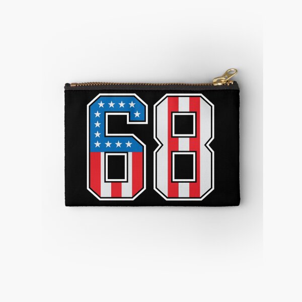 Item preview, 68 American Lucky Number Sixty-eight United States Flag designed and sold by Urosek.