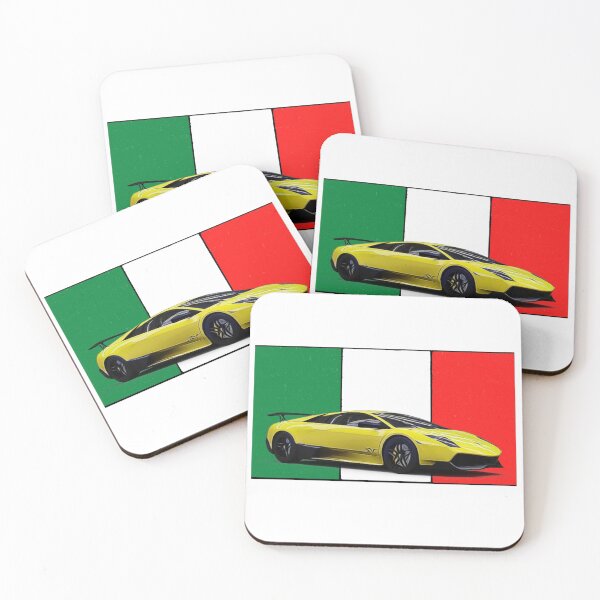 Item preview, Murcielago SV Italian Print designed and sold by Auto-Prints.