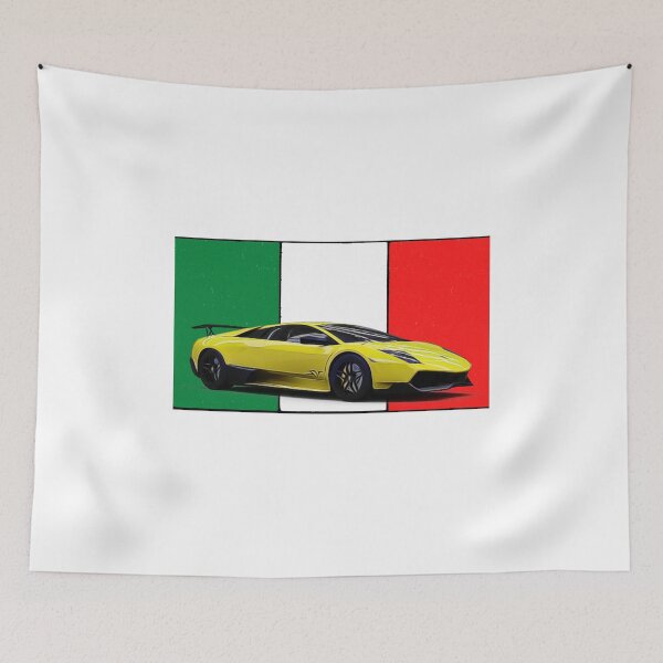 Item preview, Murcielago SV Italian Print designed and sold by Auto-Prints.