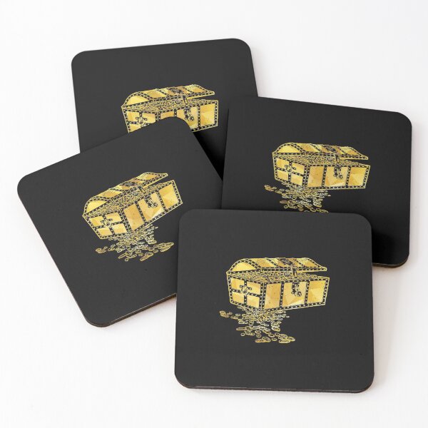 Item preview, Gold Treasure Pirate Sticker And Shirt Design designed and sold by Glike.