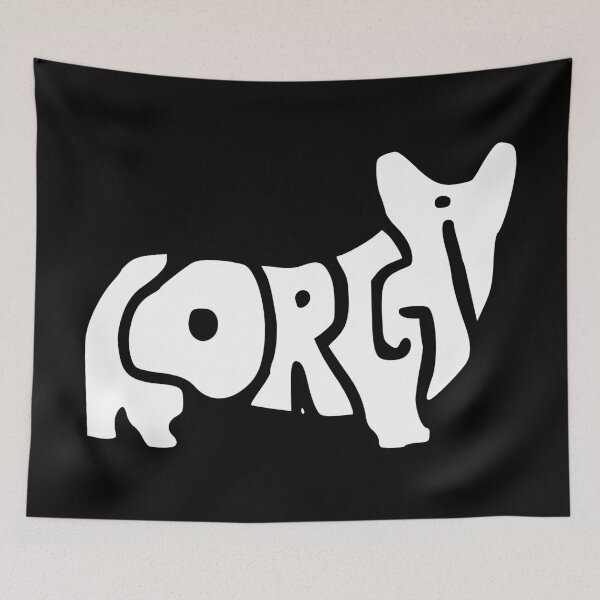Item preview, corgi white designed and sold by OMdesigns93.