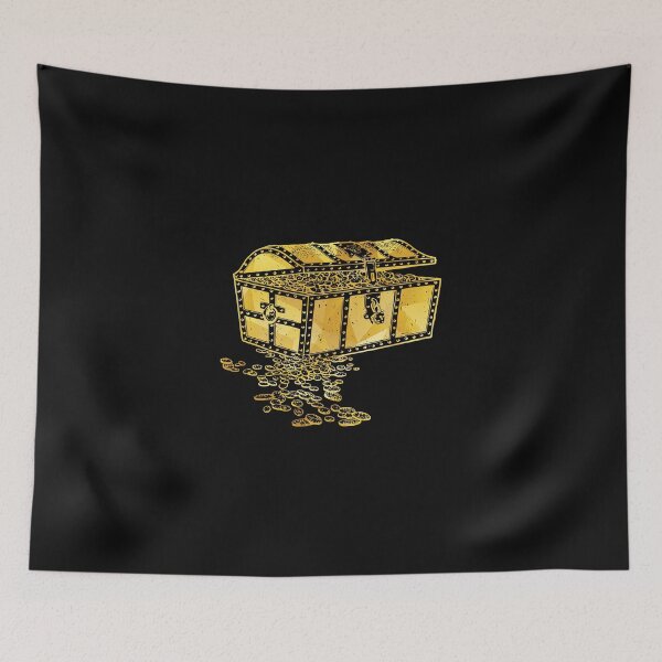 Item preview, Gold Treasure Pirate Sticker And Shirt Design designed and sold by Glike.