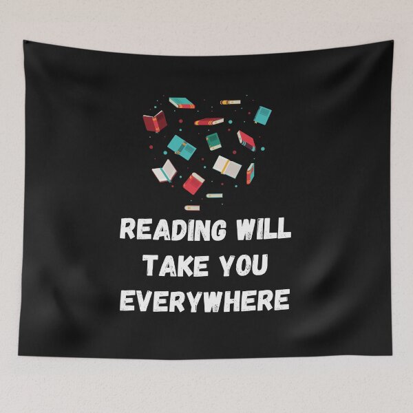 Item preview, Reading Will Take You Everywhere designed and sold by MohitJain1109.