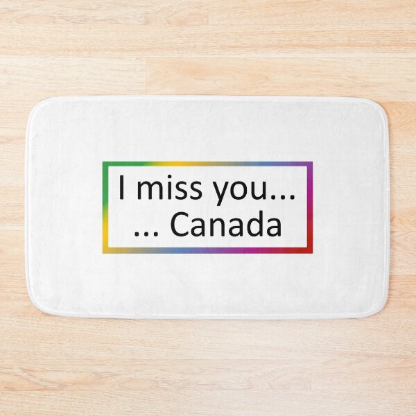Item preview, I miss you ... Canada designed and sold by SmileMiau.