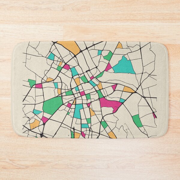 Item preview, Warsaw, Poland Street Map designed and sold by A Deniz Akerman.