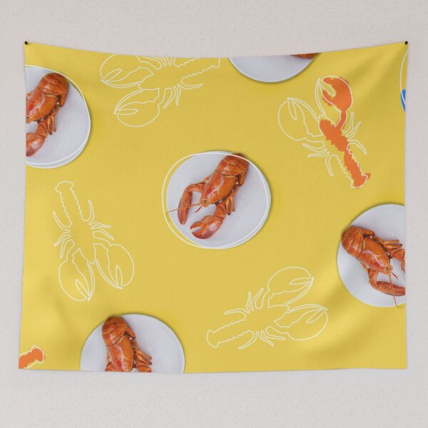 Item preview, Lobster Pattern designed and sold by joabaj.