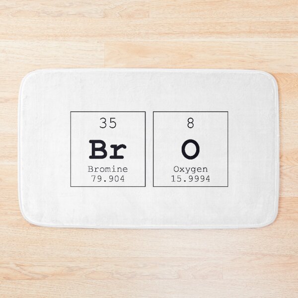 Item preview, Bro Periodic Table Science Print designed and sold by Auto-Prints.