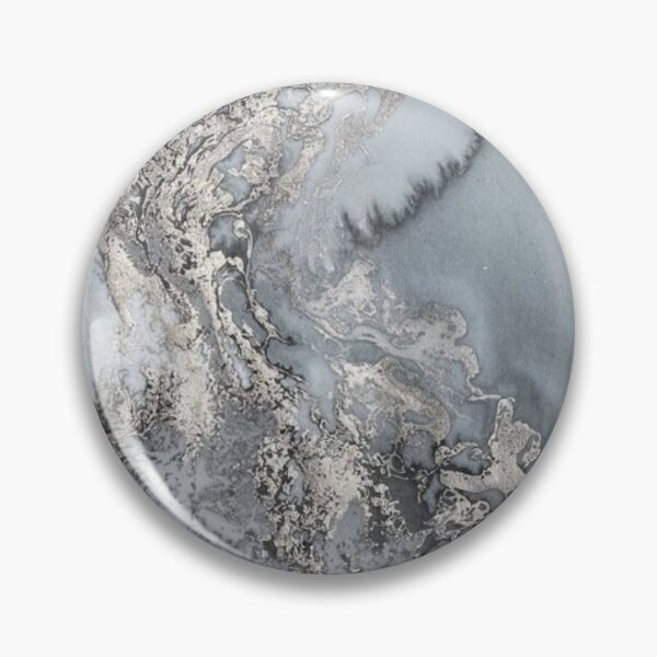 Item preview, gray silver snow marble print designed and sold by HadeeeeL.
