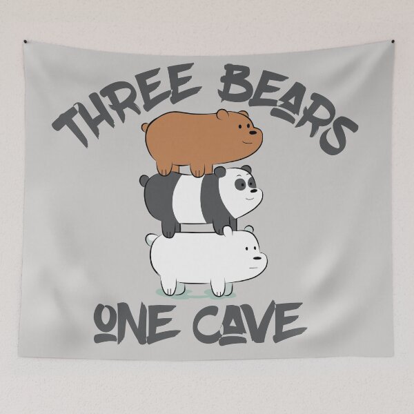 Item preview, 3 BEARS 1 CAVE | Three Bears, One Cave designed and sold by VintagePrada.