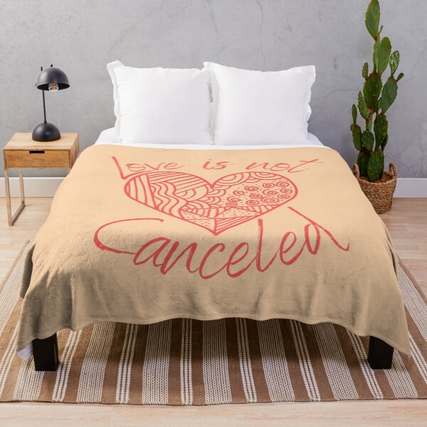 Item preview, Love Is Not Cancelled - Heart Design designed and sold by PandaSoul.