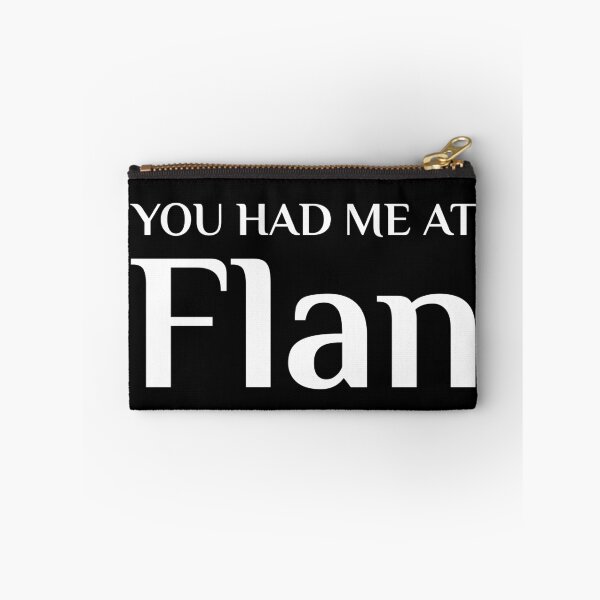 Item preview, Had Me At Flan Funny Mexican Food Fan designed and sold by Creekman Designs.