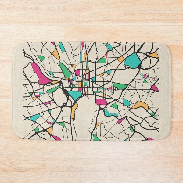 Item preview, Washington, D.C., USA Street Map designed and sold by A Deniz Akerman.