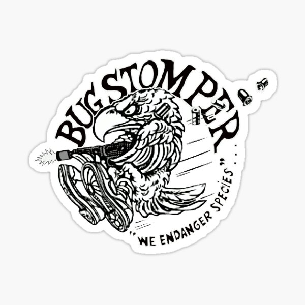 USCM BUG STOMPER Sticker