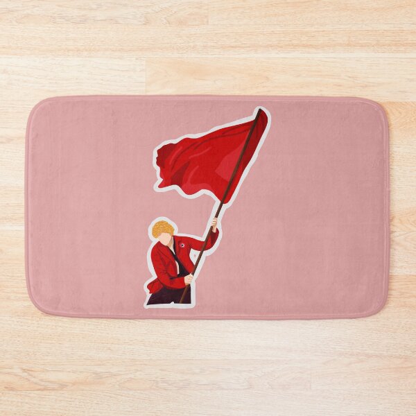 Item preview, Enjolras and Red Flag designed and sold by byebyesally.