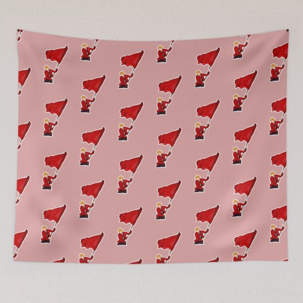 Item preview, Enjolras and Red Flag designed and sold by byebyesally.