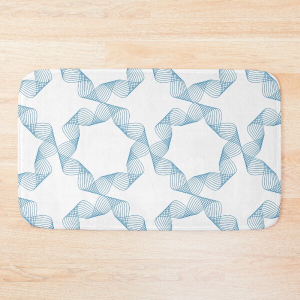 Item preview, Blue, cute, simple, elegant geometric pattern art designed and sold by theendup.