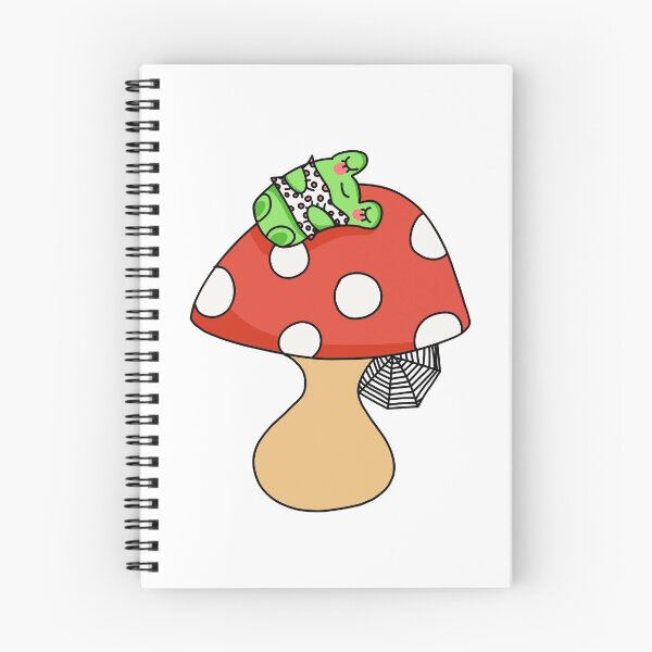Item preview, Mini frog on a mushroom designed and sold by Jasisart.