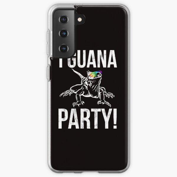 Guana Party Funny Iguana Lover Pet Lizard Samsung Galaxy Soft Case