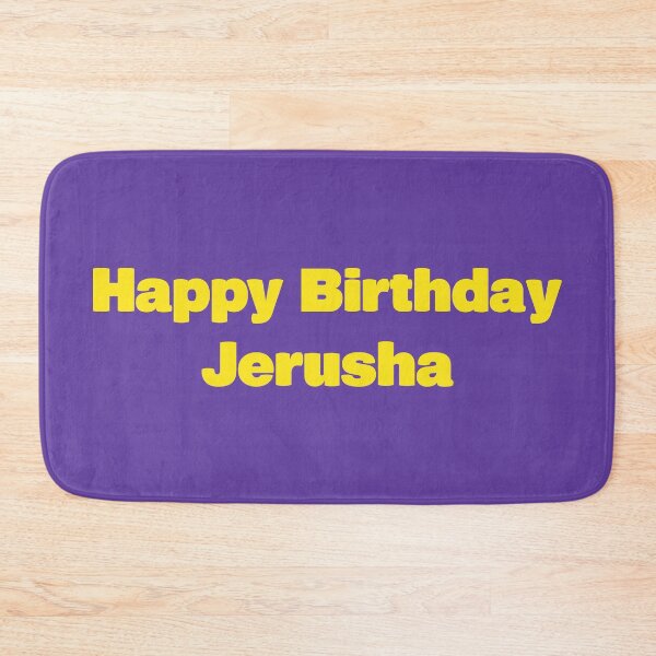 Item preview, Happy Birthday Jerusha designed and sold by boboman13.