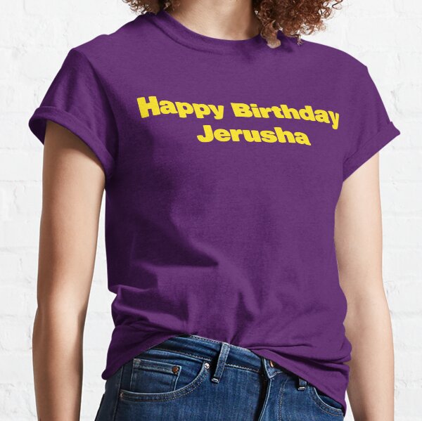 Item preview, Happy Birthday Jerusha designed and sold by boboman13.