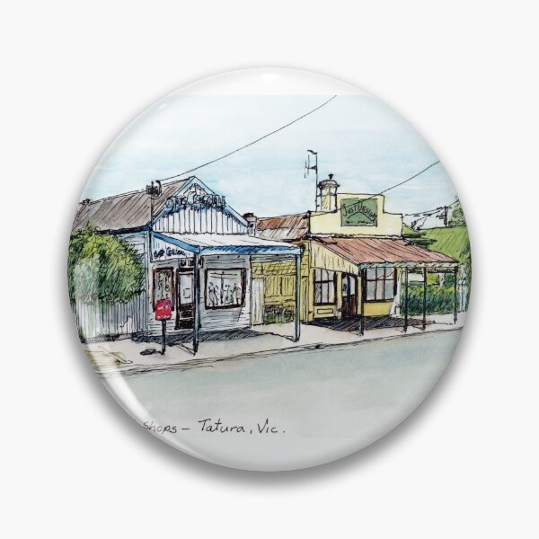 Item preview, Australian Scenes - Old shops - Tatura, Vic, Aus. designed and sold by Anne Huth.