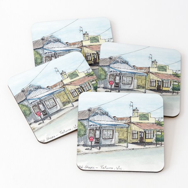 Item preview, Australian Scenes - Old shops - Tatura, Vic, Aus. designed and sold by Anne Huth.