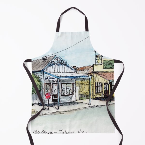 Item preview, Australian Scenes - Old shops - Tatura, Vic, Aus. designed and sold by Anne Huth.