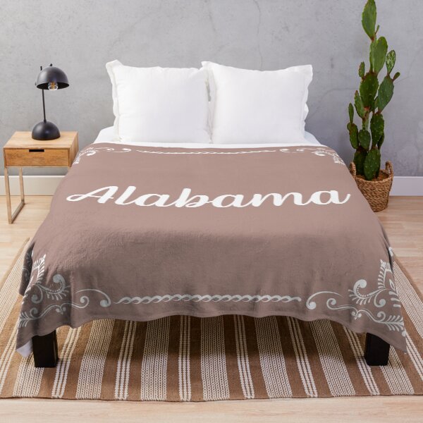 Item preview, Alabama - Monogram Boho Style (Pastel Pink) designed and sold by CityCollection.