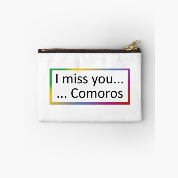 Item preview, I miss you ... Comoros designed and sold by SmileMiau.