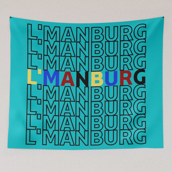 Item preview, Repeated L'manburg designed and sold by The Sober Art.