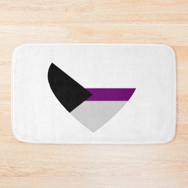 Item preview, Pride Flag Heart - Demisexual Pride - White Background designed and sold by thesassypanda.
