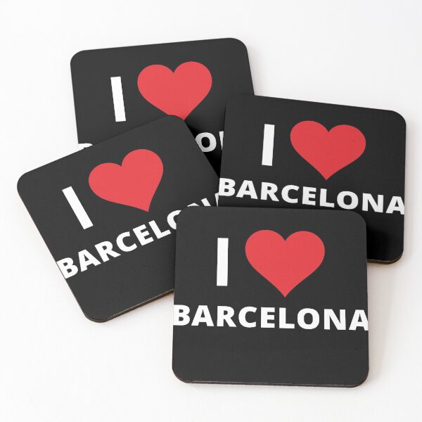 Item preview, I Love Barcelona (dark) designed and sold by mugify.