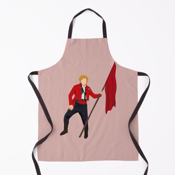 Item preview, Enjolras at the Barricade holding a Red Flag designed and sold by byebyesally.