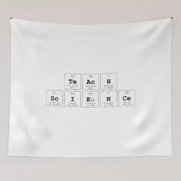 Item preview, Teach Science Periodic Table Science Print designed and sold by Auto-Prints.