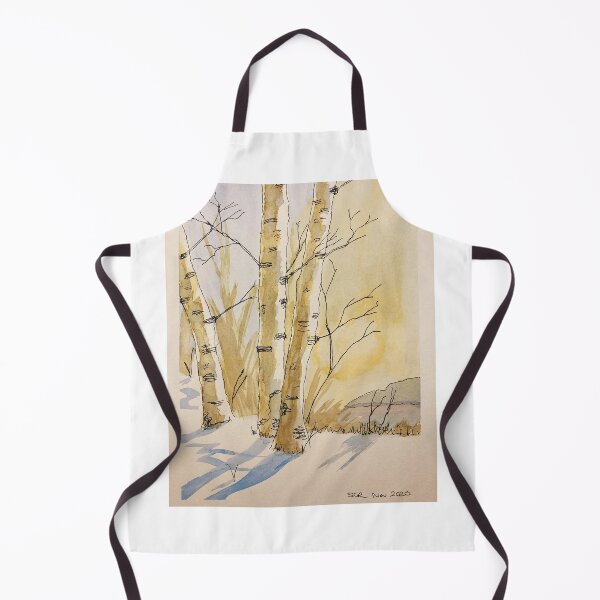 Item preview, Snowy silver birches designed and sold by SueKelsoRyan.