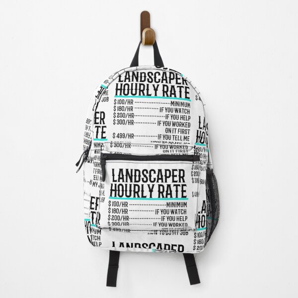 Item preview, Landscaper Hourly Rate designed and sold by TeesYouWant.
