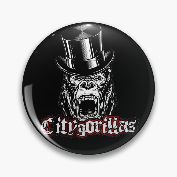 Item preview, City gorilla with top hat designed and sold by froggy-stylecom.