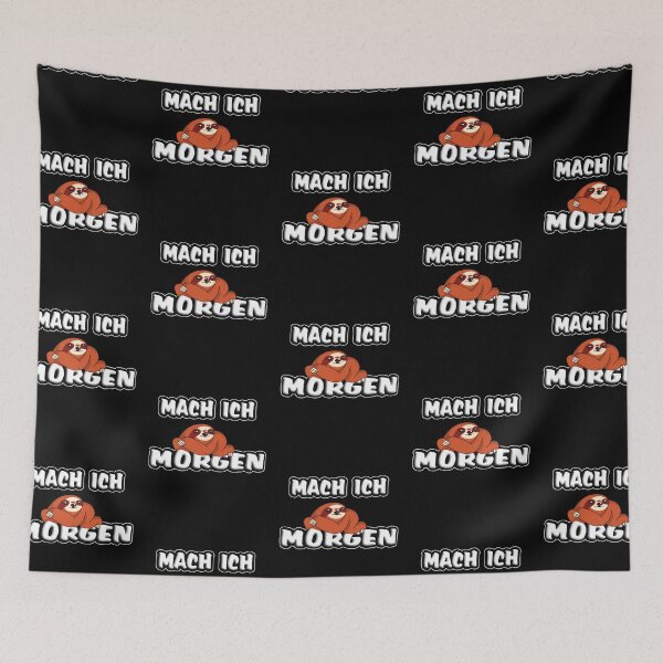 Item preview, I'll do tomorrow - cute sloth saying motif designed and sold by Momentfaenger.