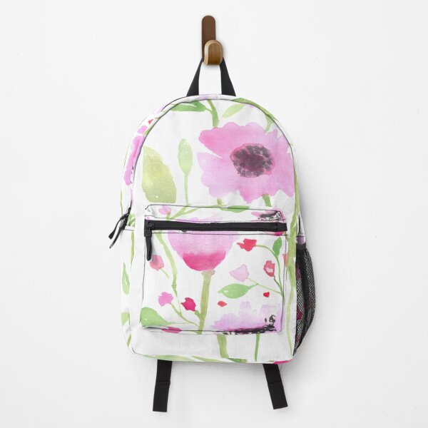 Item preview, Poppy pink shiny flowers. designed and sold by IeranigArt.
