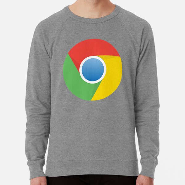 Google Chrome Logo Icon Gift for Google Chrome fan Lightweight Sweatshirt