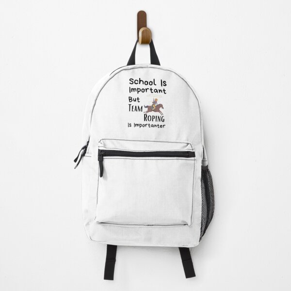 Item preview, School Is Important But Team Roping Is Importanter designed and sold by sabirlhc.