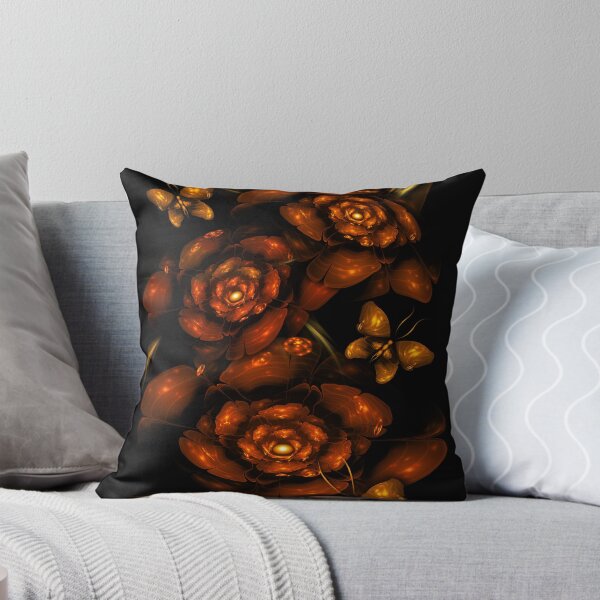 Item preview, Orange Gold Butterflies and Blooms designed and sold by karlajkitty.