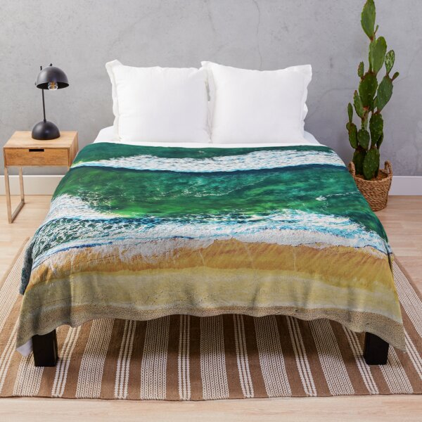 Item preview, Blue Waves at a Beach designed and sold by Faheem19.