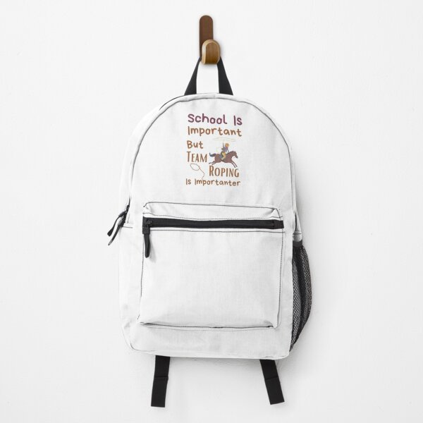 Item preview, School Is Important But Team Roping Is Importanter designed and sold by sabirlhc.