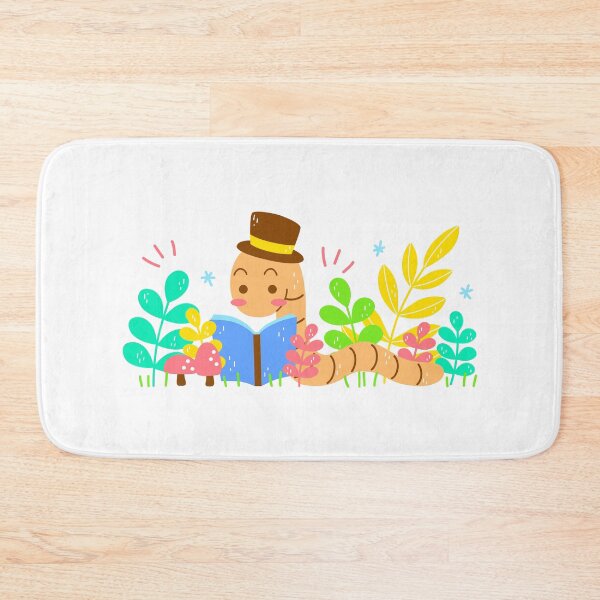 Item preview, Cute worm in top hat designed and sold by PlanetAries.