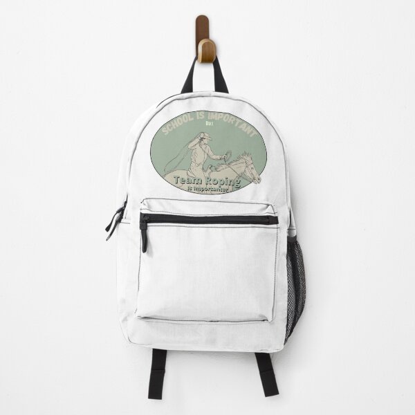 Item preview, School Is Important But Team Roping Is Importanter designed and sold by sabirlhc.
