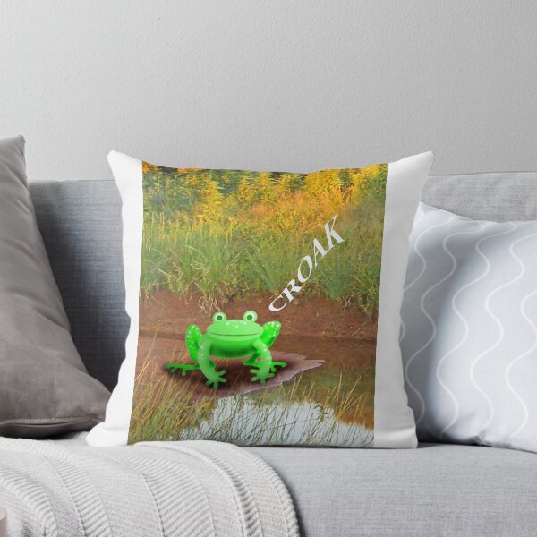 Item preview, Frog croaking in the reeds designed and sold by Mary Taylor.