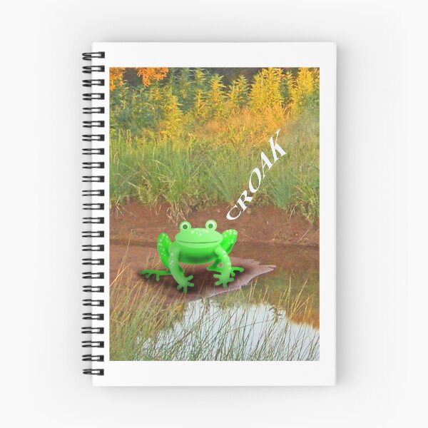 Item preview, Frog croaking in the reeds designed and sold by Mary Taylor.
